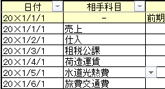 無料エクセル会計ソフト 楽しいかもしれない青色申告 決算前の使い方 預金出納帳 科目一覧